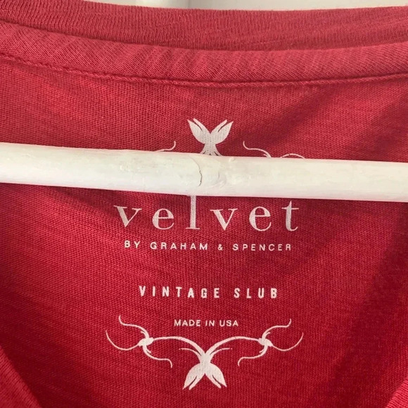 VELVET GRAHAM & SPENCER NEW Rielle Ruffle Tee Top Anthropologie - Picture 5 of 9